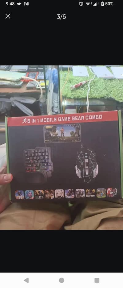 pubg free fire Mobile gaming keyboard Mouse