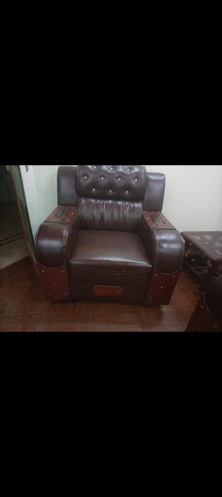 leathr sufa set 0