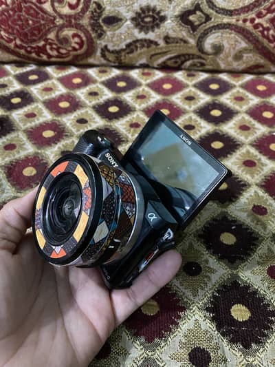 Sony a5000 with 16-50mm oss lens and accessories