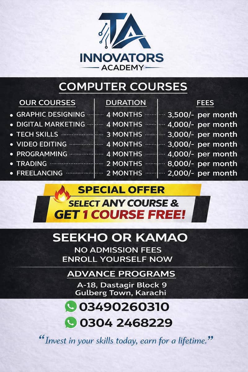 professional computer courses 0