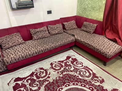L-Shaped sofa