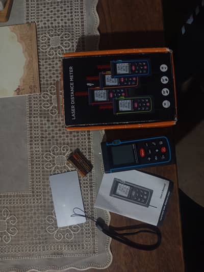 Hand held Laser Distance Meter Measurement Range Device 150 meters