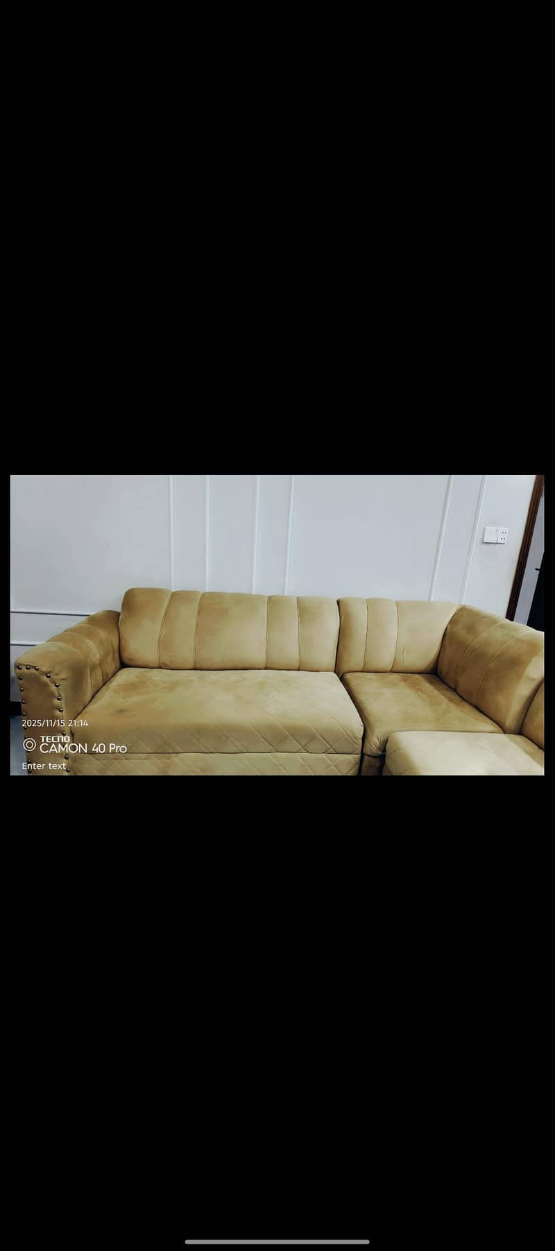 L Shape sofa 0