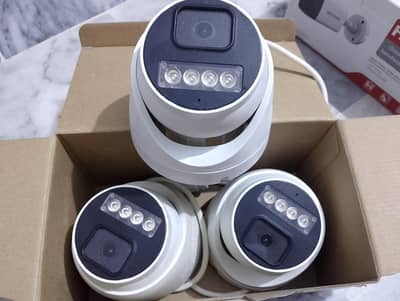 hikvision or dahua k ip voice cameras Hy with nvr