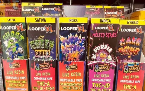 loopers disposable vape 3g