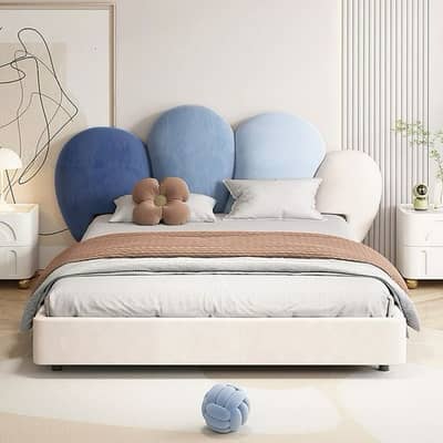 Boucle Bed Low Price Luxury Bed Factory Price Bed  Affordable ,new