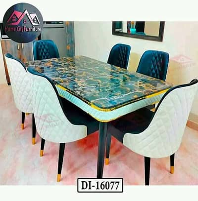8 seater dining table- Wooden dining table-luxury dining table & chair