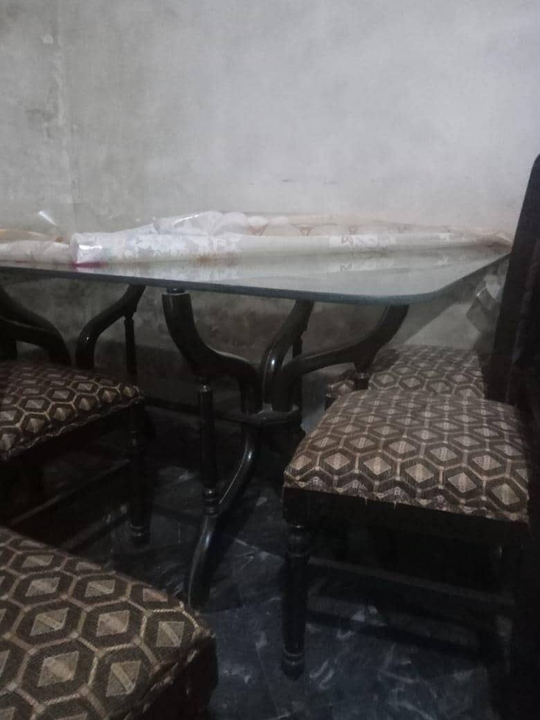 dining table with 6 chairs 2