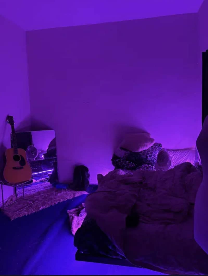 floating bed with lights 2