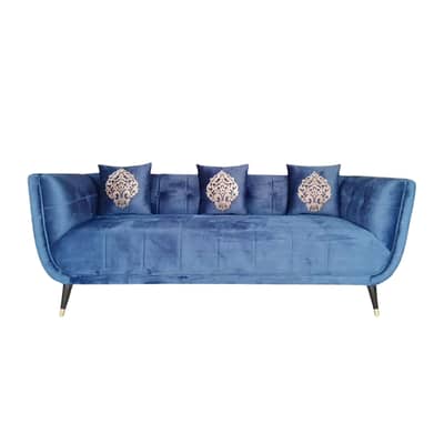 3 Seater Velvet Sofa | Premium Look | Comfortable