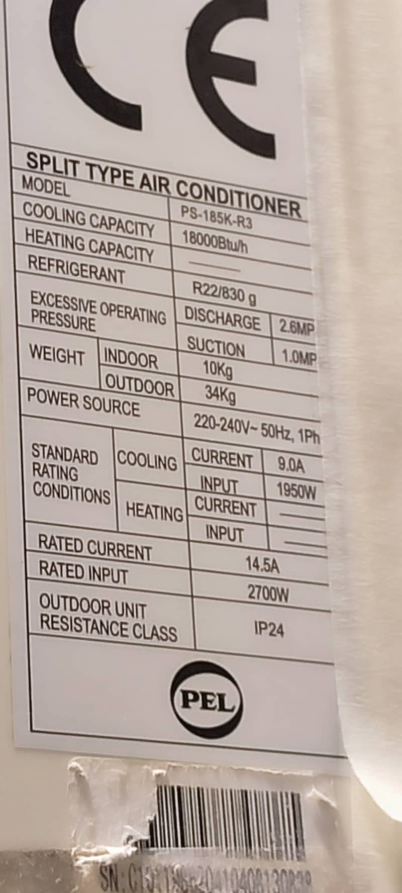 Pel split ac cool 4