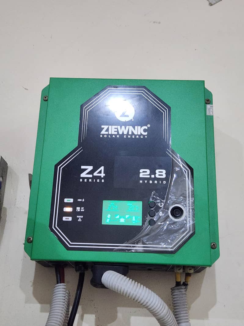 SOLAR HYBRID INVERTER 2.8 (KVA) - ZIEWNIC in 2 years warranty - Solar ...