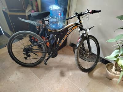 mtb cycle imported with dual suspension