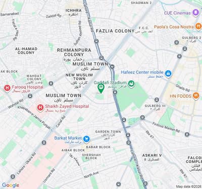 Corner House For Sale In Garden Town - Abu Bakar Block