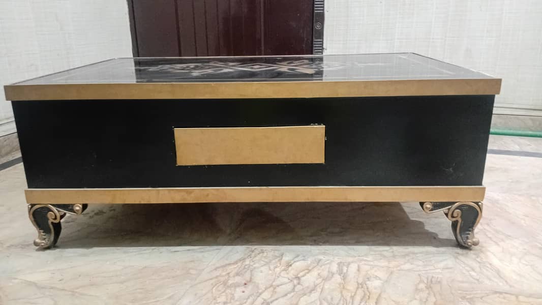 L shape sofa & Table 1