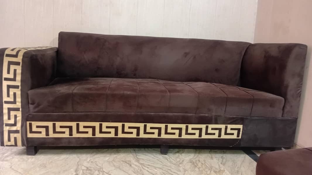 L shape sofa & Table 5