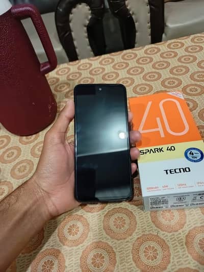 Tecno Spark 40  | Condition 10/10 Complete Box Full Warranty