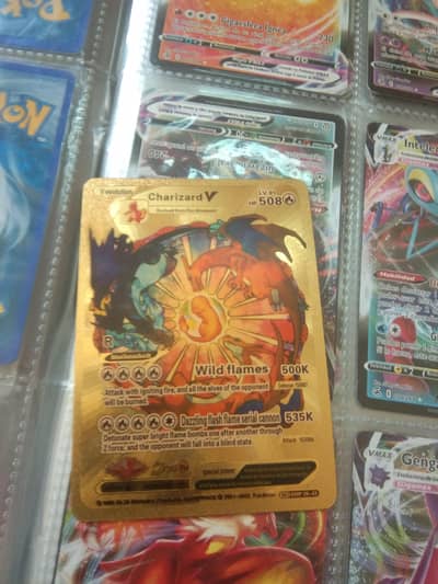 Pokemon golden card