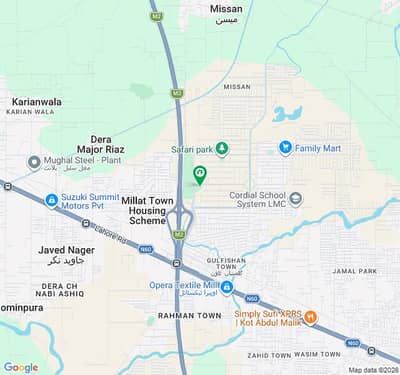 5 Marla Plot For Sale In T Block Lahore Motorway City