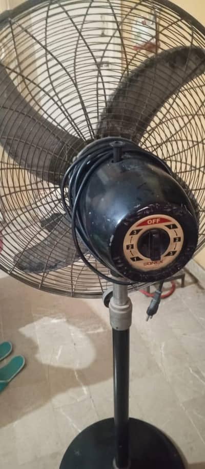 sonex fan bohot kam istamaal hua hai chalnay mai bht acha hai