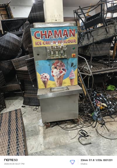 ice cream machine 3 moter wali