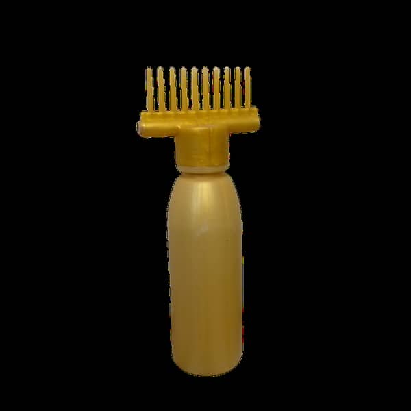 Hair Oil Applicator Comb Bottle 130ml (Approx)