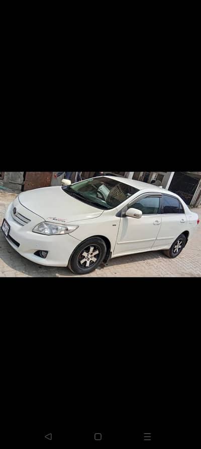 Toyota Corolla XLI 2009 model for sale back digi say tuch he gari