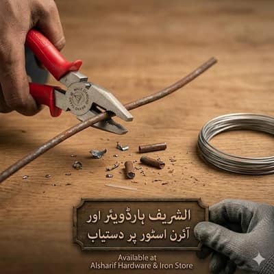 Professional Grade Wire Cutter & Gripping Pliers for Industrial Use