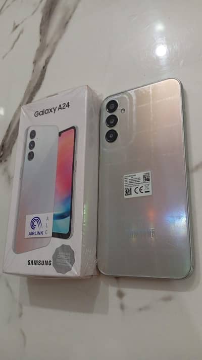 Samsung A24 SILVER color (6/128 GB)