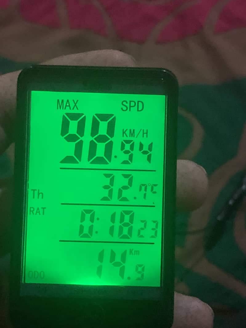 Cycle speedo meter 1