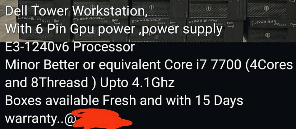 Dell tower workstation 1