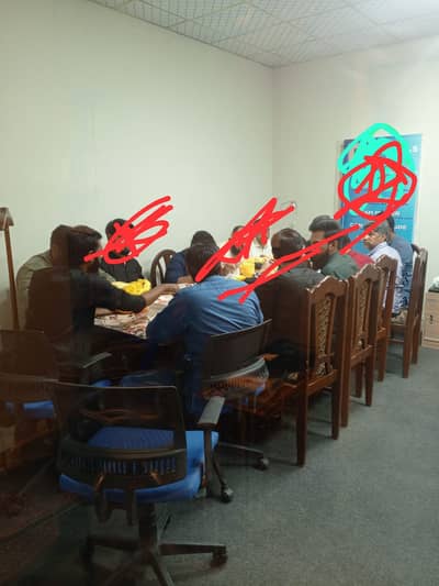 Excellent Dining Table with 12 Chairs