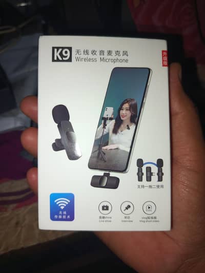 “K9 Wireless Microphone –  صر ف 999 روپے! ”