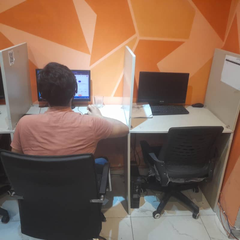 office chair& Call Center station table - Office Chairs - 1113916057