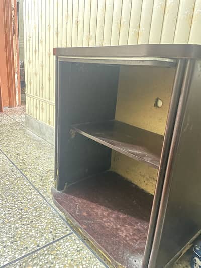 Wooden TV Trolly