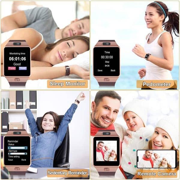 Sim Camera Smart Watch 7