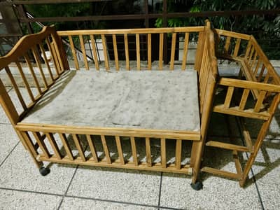 Wooden Baby Cot
