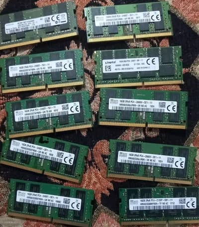 DDR4 LAPTOP RAM / SSD & NVMEs Originally System Pulled