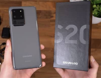 S20 Ultra 12/128 Dual Physical Oficial Aproved With Box 10/9 Condition