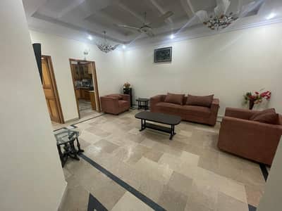 7 Marla Full Furnished Ground Portion For Rent