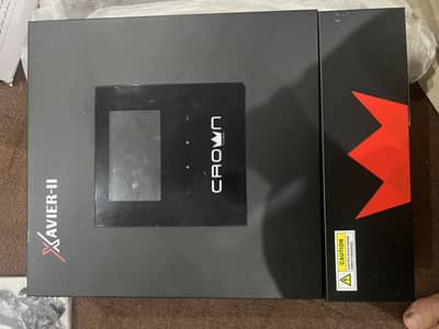 Crown Hybrid inverter 6.2kw /4.2/ 10.2 BMS   double output box new