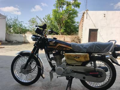 Honda 125 sapical Edition ( gold) available for sale in bhakkar cit
