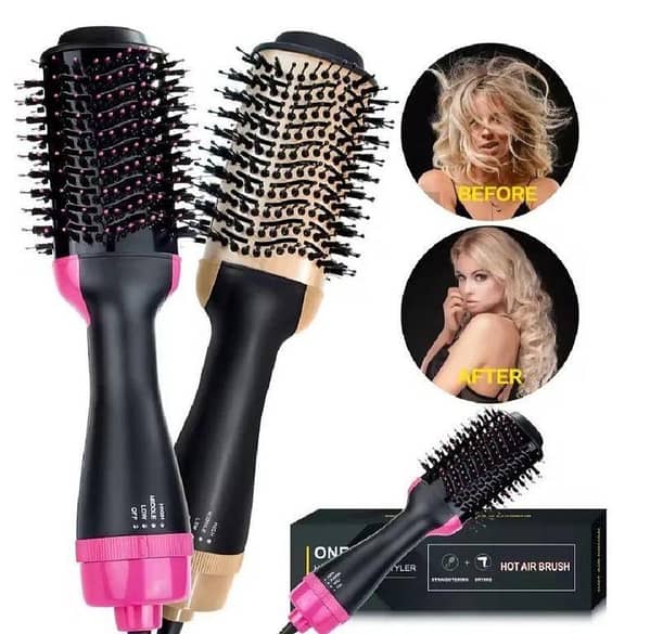 One step Step Hair Dryer & Volumizer Styler Brush