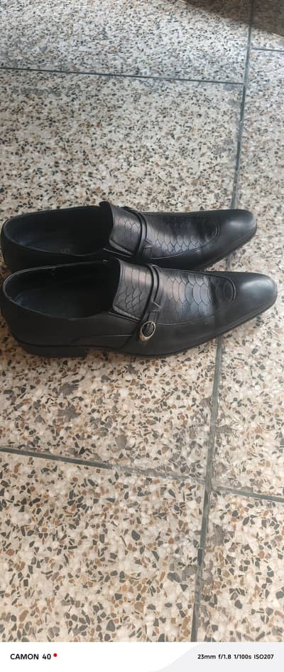 pure leather shoes 44 size