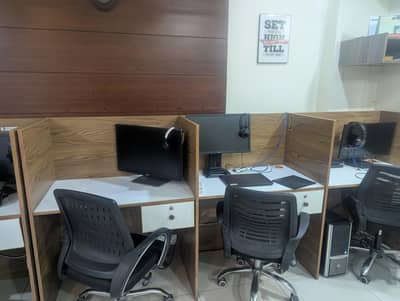 3 Cubicle Workstations