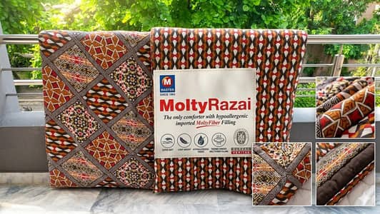 Molly Razai -The Only Comforter With Hypoallergenic Imported Molty Fib