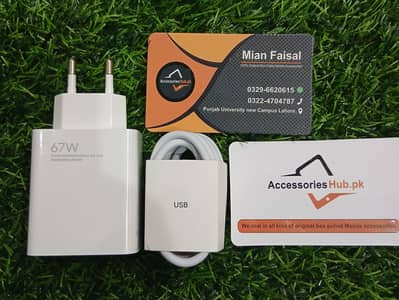 Redmi / MI 13T 67w charger with cable  % original box pulled