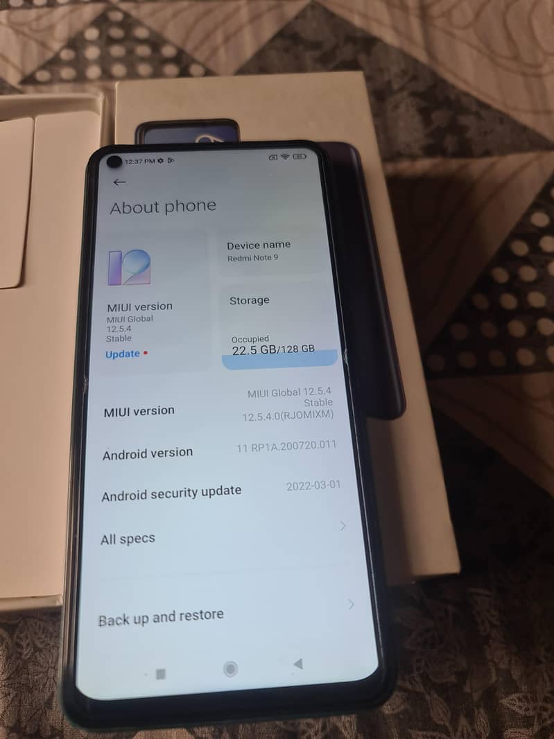 Redmi note 9 3