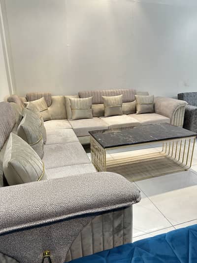 Corner Sofa / L Shape Sofa / 7 Seater Sofa / Sofa in Lahore