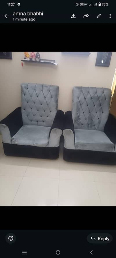 SOFA SET WITH CENTER TABLE